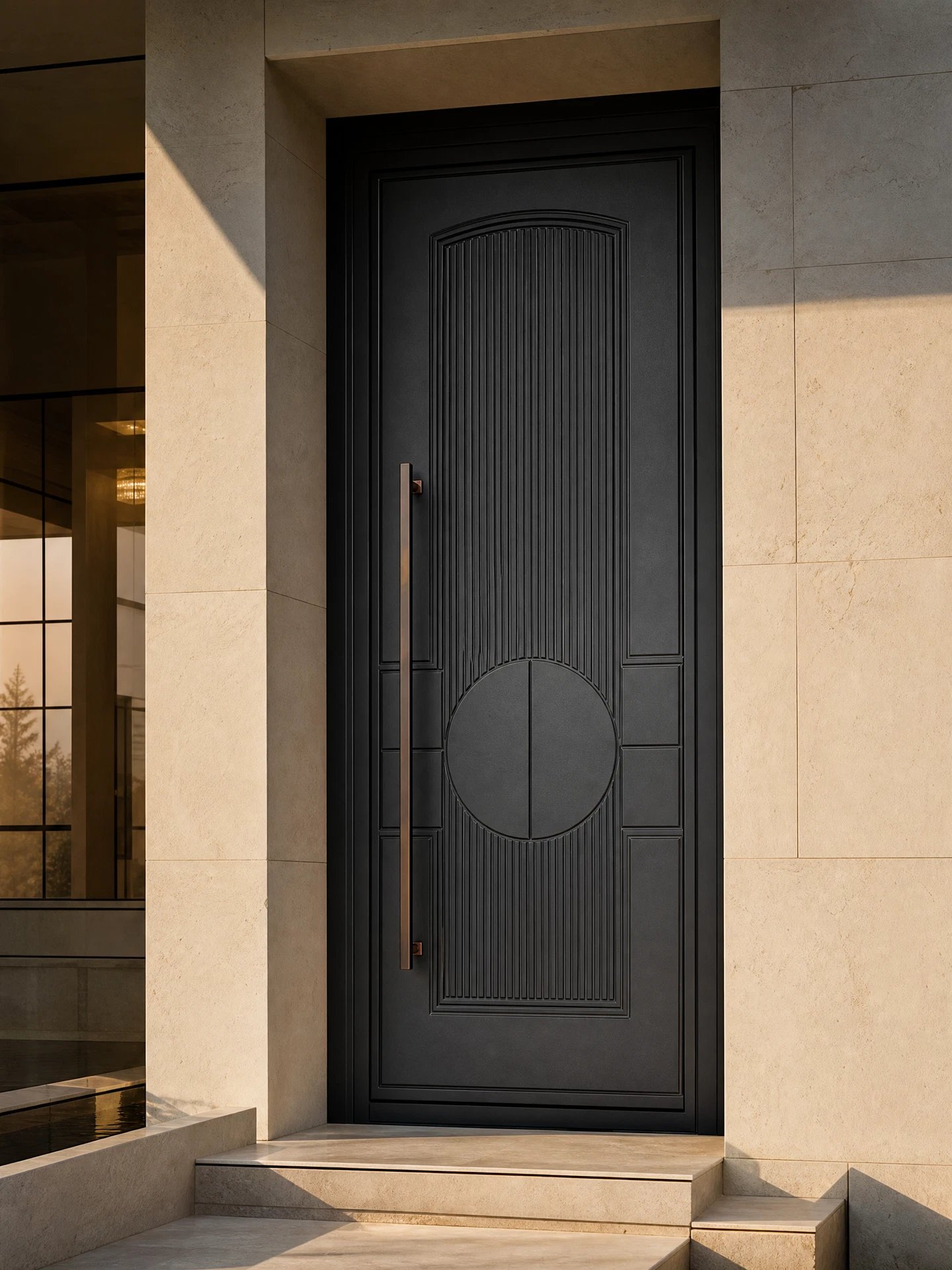 Aluminum Cast Door illustrative product direction